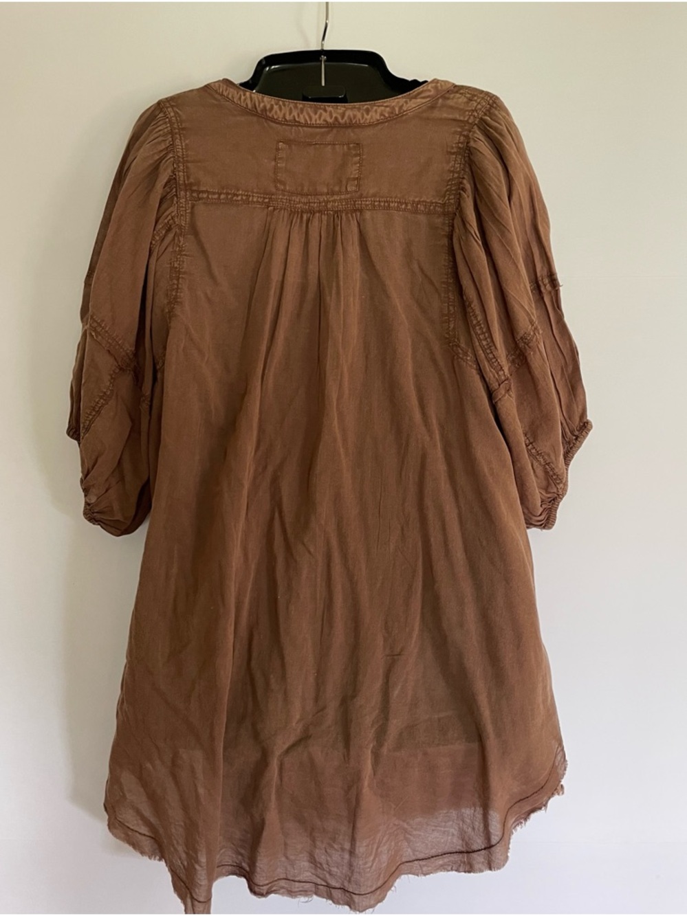 Free People Brown Pintuck Peasant Tunic
We the free - Picture 4 of 9